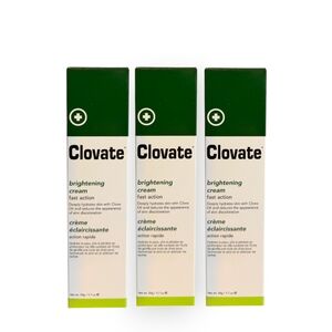 3-Pieces Clovate Brightening Fast Action Cream - 50g